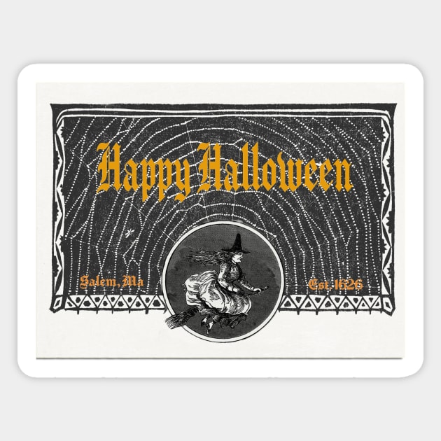 Salem Witch Sticker by Sagansuniverse